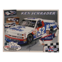Ken Schrader Signed NASCAR 8.5x11 Hero Card (Beckett) at PristineAuction.com