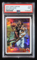 Dwyane Wade 2003-04 Topps Chrome Refractors #115 RC (PSA 9) at PristineAuction.com