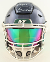Quinnen Williams & Quincy Williams Signed Jets Full-Size Authentic On-Field Custom SpeedFlex Helmet with Custom Visor (Beckett) at PristineAuction.com