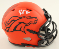 RJ Harvey Signed Rave Alternate Speed Mini Helmet (JSA) at PristineAuction.com