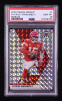 Patrick Mahomes II 2020 Panini Mosaic Mosaic #1 (PSA 10) at PristineAuction.com