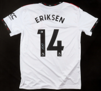 Christian Eriksen Signed Manchester United Adidas Authentic Jersey (Beckett) at PristineAuction.com