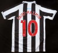 Allan Saint-Maximin Signed Newcastle United F.C. Castore Authentic Jersey (Beckett) at PristineAuction.com
