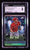 Mike Trout 2024 Topps Cosmic Chrome Extraterrestrial Talent #ET10 (CGC 9) at PristineAuction.com