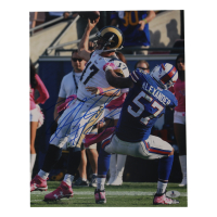 Lorenzo Alexander Signed Bills 11x14 Photo (Beckett) at PristineAuction.com