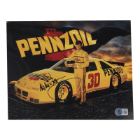 Michael Waltrip Signed NASCAR 8x10 Photo (Beckett) at PristineAuction.com