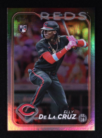 Elly De La Cruz 2024 Topps Rainbow Foil #141 RC at PristineAuction.com