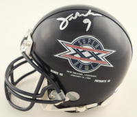 Jim McMahon Signed Bears Super Bowl XX Logo Mini Helmet (JSA) at PristineAuction.com