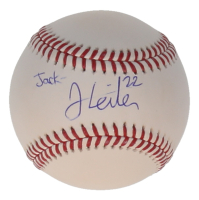 Jack Leiter Signed OML Baseball (JSA) at PristineAuction.com