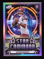 Jayden Daniels 2024 Topps Cosmic Chrome Star Command #SC25 RC at PristineAuction.com