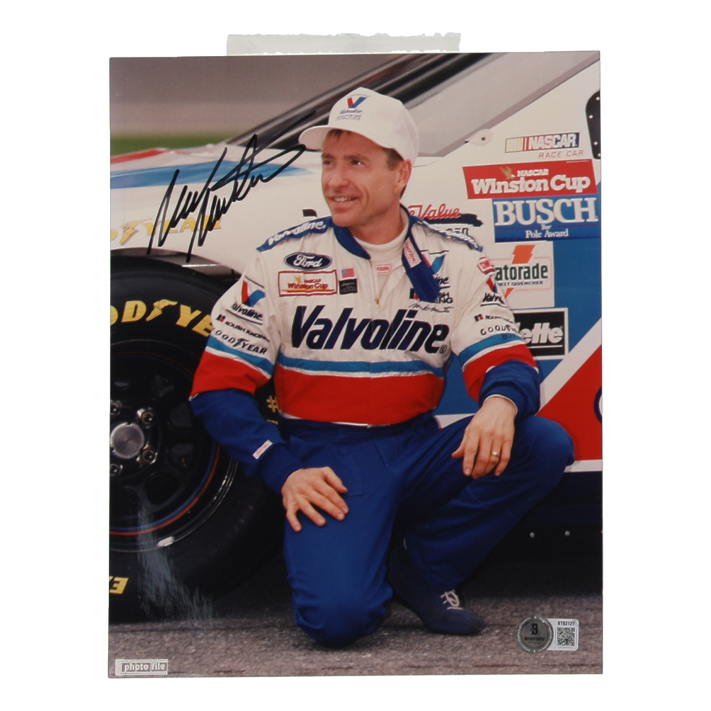 Mark Martin Signed NASCAR 8x10 Photo (Beckett) at PristineAuction.com