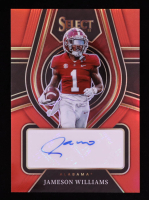 Jameson Williams 2022 Select Draft Picks Rookie Signatures Prizms Red #39 RC at PristineAuction.com