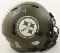 George Pickens Signed Steelers Full Size Salute To Service Alternate Speed Helmet (JSA) at PristineAuction.com