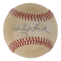 Whitey Ford Signed OAL Baseball (Beckett) at PristineAuction.com