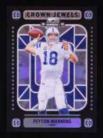Peyton Manning 2024 Panini Contenders Optic Crown Jewels #27 at PristineAuction.com