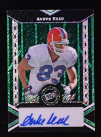 Andre Reed 2024 Press Pass Autographs Diagonal Shimmer Green #PPAAR1 #1/7 at PristineAuction.com