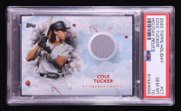 Cole Tucker 2020 Topps Walmart Holiday Relics #WHRCT (PSA 10) at PristineAuction.com