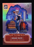 Drake Maye 2024 Donruss Optic Uptowns #4 RC at PristineAuction.com