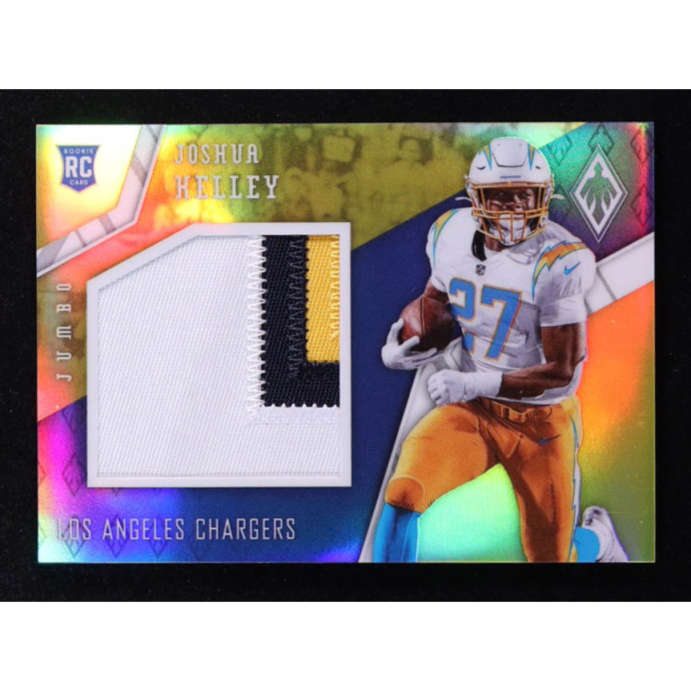 Joshua Kelley 2020 Panini Phoenix Rookie Jumbo Memorabilia Prime Yellow #37 #22/35 RC at PristineAuction.com Joshua Kelley 2020 Panini Phoenix Rookie Jumbo Memorabilia Prime Yellow #37 #22/35 RC at PristineAuction.com