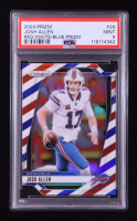 Josh Allen 2024 Panini Prizm Prizms Red White and Blue #28 (PSA 9) at PristineAuction.com