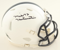 Mike Hartenstine Signed Penn State Nittany Lions Speed Mini Helmet (Beckett) at PristineAuction.com