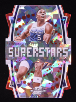 Anthony Edwards 2023-24 Panini Contenders Optic Superstars Red Cracked Ice #10 #026/175 at PristineAuction.com