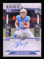 Ladd McConkey 2024 Panini Contenders Optic #110 Autograph RC at PristineAuction.com