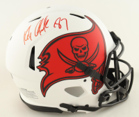 Rob Gronkowski Signed Buccaneers Full-Size Authentic On-Field Lunar Eclipse Alternate Speed Helmet (Radtke) at PristineAuction.com