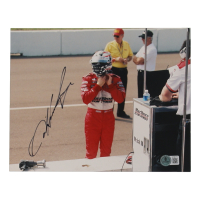Sam Hornish Jr. Signed IndyCar 8x10 Photo (Beckett) at PristineAuction.com