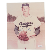 Preacher Roe Signed Dodgers 8x10 Photo (JSA) at PristineAuction.com