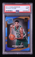 Jayson Tatum 2017-18 Donruss #198 RR RC (PSA 9) at PristineAuction.com