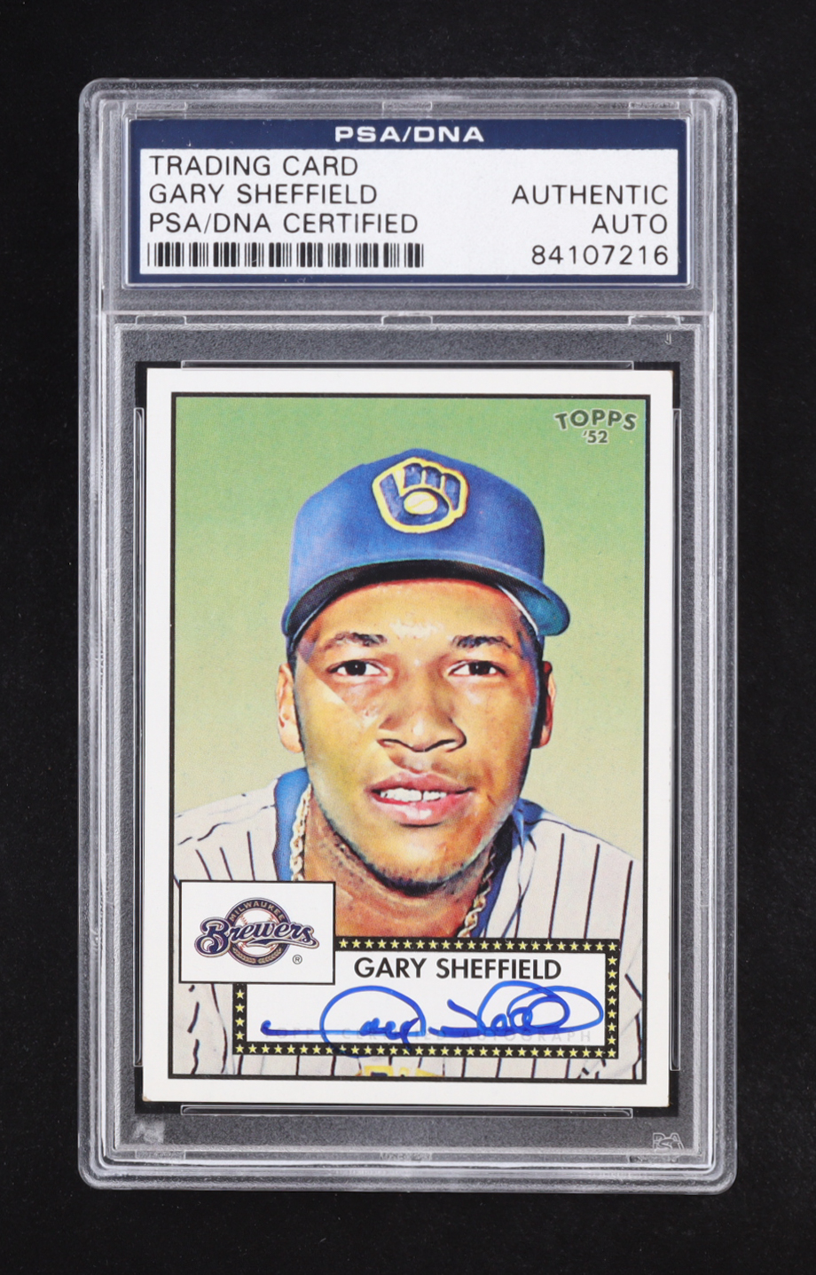 Gary Sheffield Signed 2007 Topps 52 Debut Flashbacks #DF5 (PSA) at PristineAuction.com Gary Sheffield Signed 2007 Topps 52 Debut Flashbacks #DF5 (PSA) at PristineAuction.com