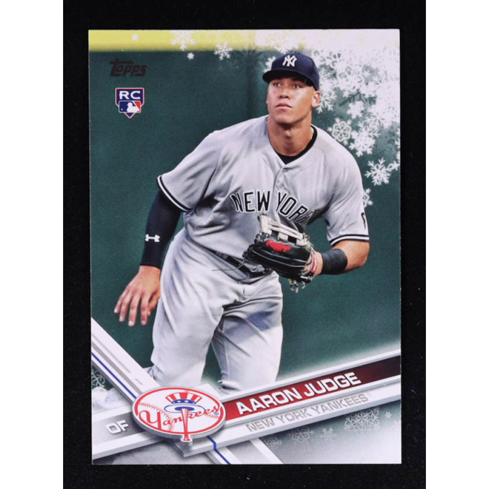 Aaron Judge 2017 Topps Walmart Holiday Snowflake #HMW99 RC at PristineAuction.com