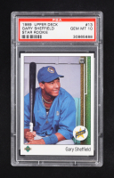 Gary Sheffield 1989 Upper Deck Star #13 RC (PSA 10) at PristineAuction.com