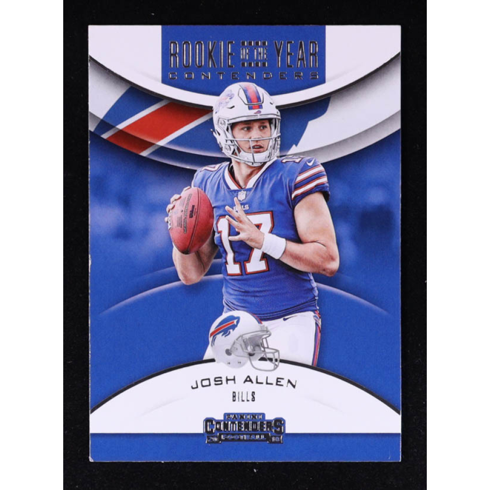 Josh Allen 2018 Panini Contenders Rookie of the Year Contenders #5 RC at PristineAuction.com