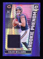 Caleb Williams 2024 Donruss Optic Rookie Phenoms Blue Hyper #1 RC at PristineAuction.com