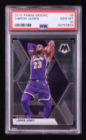 LeBron James 2019-20 Panini Mosaic #8 (PSA 10) at PristineAuction.com