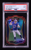 Josh Allen 2020 Select Prizm Maroon Die Cut #121 (PSA 9) at PristineAuction.com