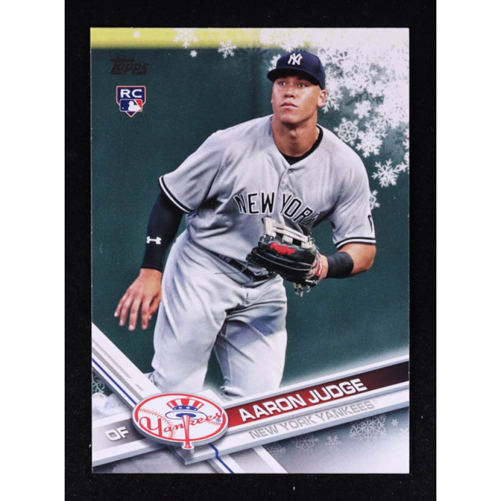 Aaron Judge 2017 Topps Walmart Holiday Snowflake #HMW99 RC at PristineAuction.com