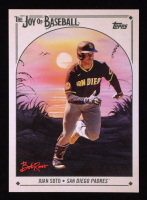 Juan Soto 2023 Topps X Bob Ross The Joy of Baseball #46 at PristineAuction.com