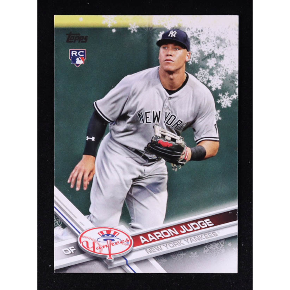 Aaron Judge 2017 Topps Walmart Holiday Snowflake #HMW99 RC at PristineAuction.com