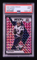 Tom Brady 2020 Panini Mosaic Mosaic Camo Pink #298 MVP (PSA 9) at PristineAuction.com