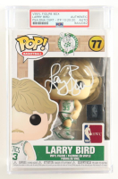 Larry Bird Signed "Celtics" #77 Funko Pop! Vinyl Figure (PSA) at PristineAuction.com