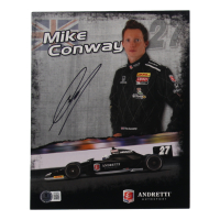 Mike Conway Signed IndyCar 8x10 Photo (Beckett) at PristineAuction.com