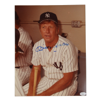Mickey Mantle Signed Yankees 11x14 Photo (JSA) at PristineAuction.com