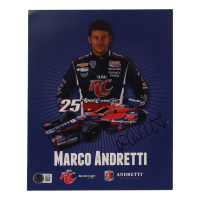 Marco Andretti Signed IndyCar 8x10 Photo (Beckett) at PristineAuction.com