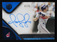 Omar Vizquel 2017 Topps Tribute Autographs Blue #TAOV #37/75 at PristineAuction.com