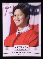 Shohei Ohtani 2018 Leaf Ohtani Legends Exclusive Edition #EE01 RC at PristineAuction.com
