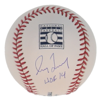 Greg Maddux Signed OML Hall of Fame Logo Baseball Inscribed "HOF 14" (Beckett) at PristineAuction.com