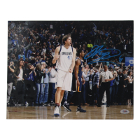 Dirk Nowitzki Signed Mavericks 11x14 Photo (PSA) at PristineAuction.com